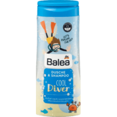  Balea 2в1 Шампунь и гель для душа для мальчиков  Balea Dusche & Shampoo Cool Diver, 300 m